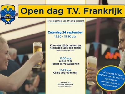 Open dag Tennisvereniging Frankrijk