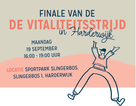 Finale Vitaliteitsstrijd met inspirerende spreker!