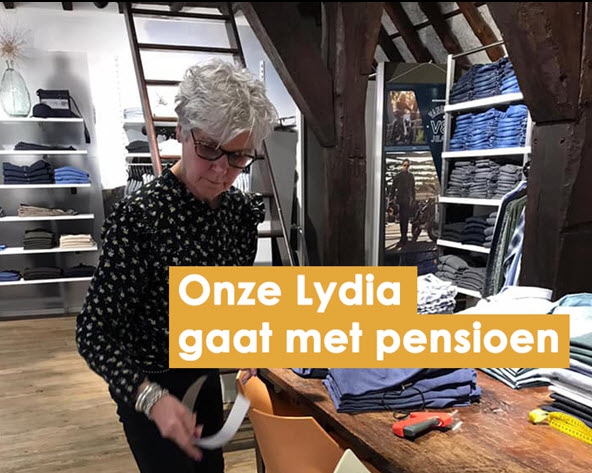 Lydia gaat na bijna 20 jaar bij Germano genieten van haar pensioen