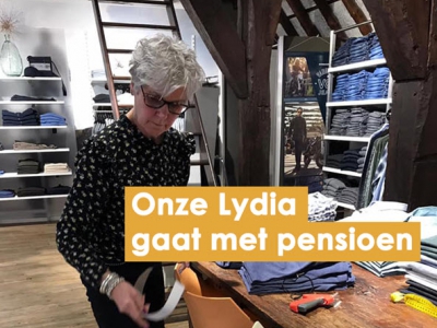 Lydia gaat na bijna 20 jaar bij Germano genieten van haar pensioen