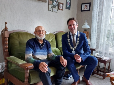 Christiaan Glismeijer uit Harderwijk viert 101-ste verjaardag