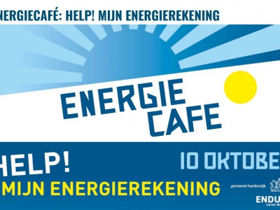 10 oktober EnergieCafé: Help! Mijn energierekening