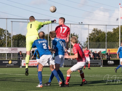 v.v. Hierden en AGOVV Apeldoorn in balans in attractief duel (wedstrijdverslag)