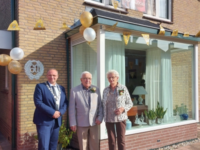 Jan en Frankje Kramer 60 jaar getrouwd