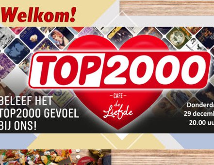 Top 2000 in Cafe de Liefde Harderwijk