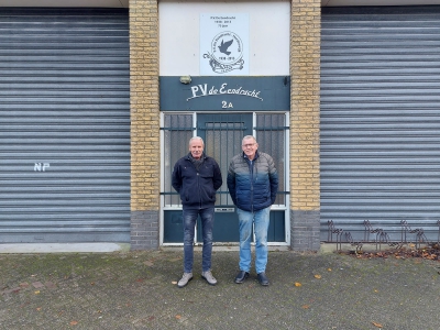 Oudste Harderwijkse duivenvereniging heft zichzelf op en zet clubhuis te koop