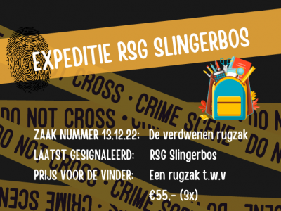 Expeditie RSG Slingerbos