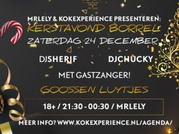 Kerstavond borrel bij Mr Lely