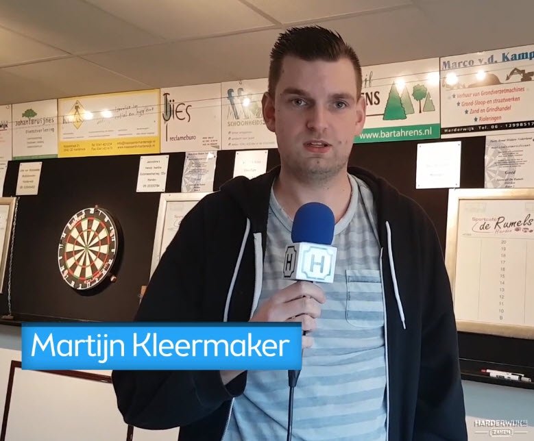 Kleermaker vroegtijdig klaar op WK darts ‘Niveau van vorig jaar niet