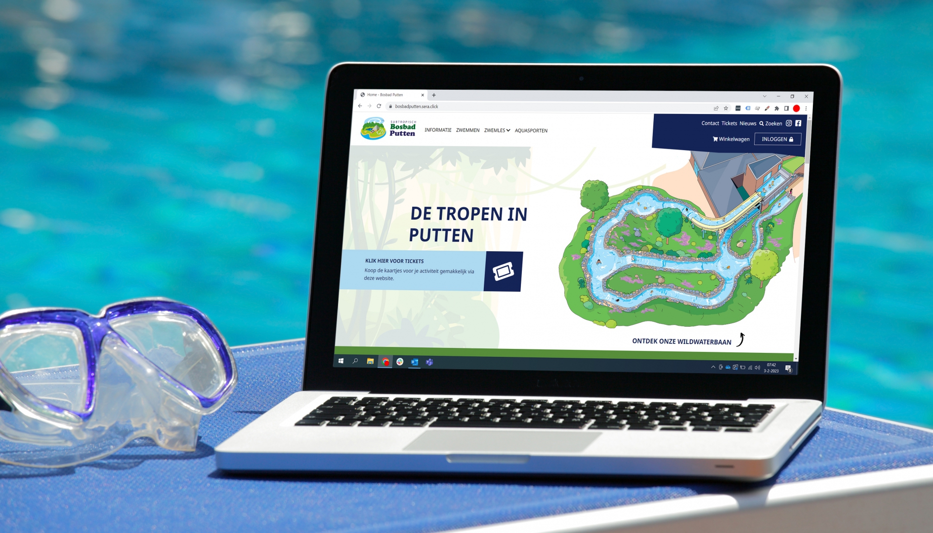 ​Meer gemak en comfort door nieuwe website Bosbad Putten