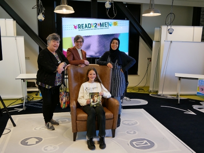 Danielle van den Elst uit Harderwijk wint Read2Me! in de regio