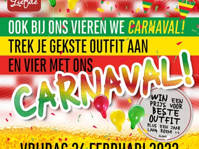 Carnaval vieren bij Cafe de Liefde in Harderwijk