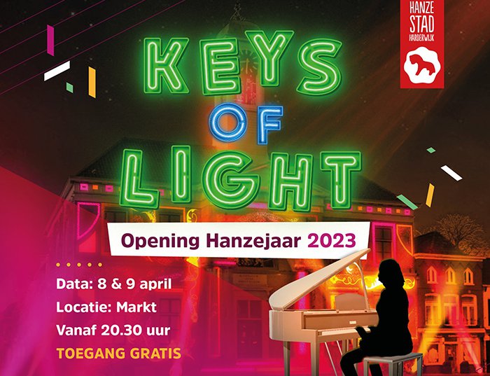 Spectaculaire opening Hanzejaar in Harderwijk op 8 en 9 april