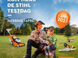 STIHL Testdag bij Westerink Tuin- en Parkmachines in Hulshorst en Elburg