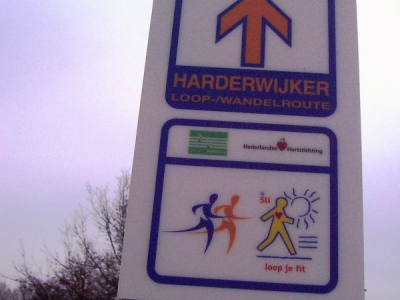 (Her-)Opening en inspectie Harderwijker  loop- en wandelroute