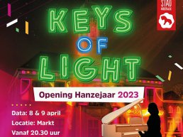 Keys of Light opening Hanzejaar Harderwijk