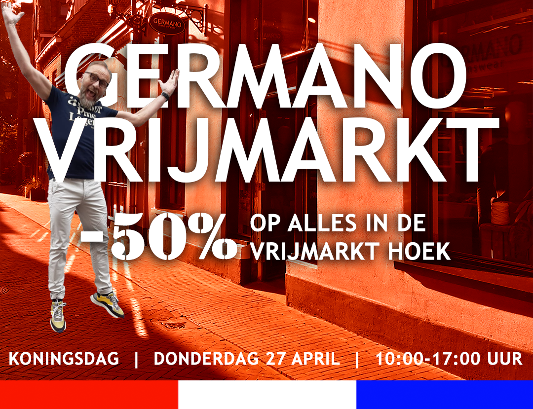 Germano Vrijmarkt donderdag 27 april