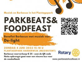 Parkbeats en Foodfeast, benefiet barbecue met muziek