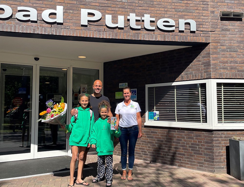 Alweer de 100.000ste bezoeker voor Bosbad Putten