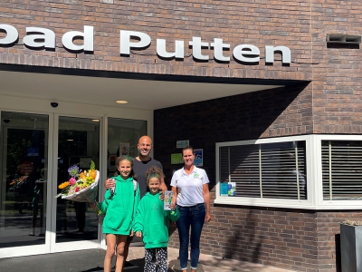 Alweer de 100.000ste bezoeker voor Bosbad Putten