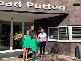 Alweer de 100.000ste bezoeker voor Bosbad Putten