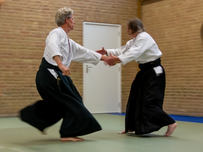 aikido op hoog niveau bij Itokan