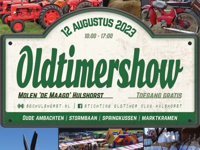 Oldtimershow Hulshorst zaterdag 12 augustus