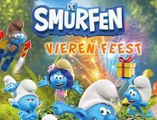 Peuter- en kleuterbios De Smurfen Vieren Feest