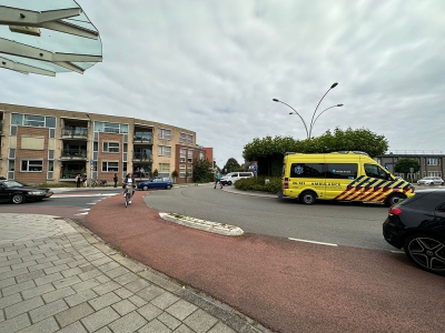 Aanrijding met een fietser en een automobilist op de Bleek in Harderwijk