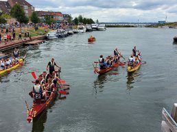 Drakenbootrace Harderwijk: food, fun, muziek en racende draken!