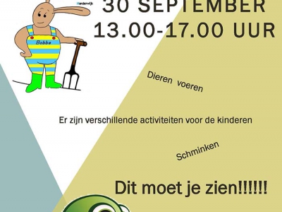 Dierendag op de dierenweide