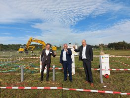 Officieel en feestelijk startmoment bouw Harderweide deelplan 2