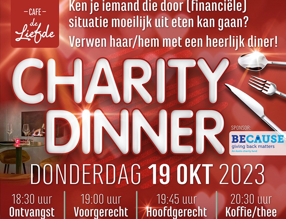 Eerst Charity Dinner Café de Liefde smaakt naar meer