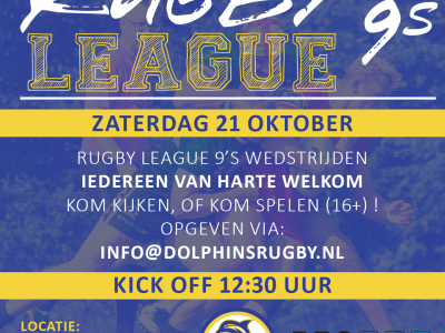 Rugby League 9's wedstrijden in Harderwijk