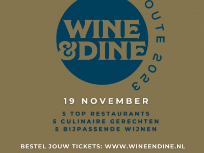 Op 19 november 2023 keert Wine & Dine terug! 