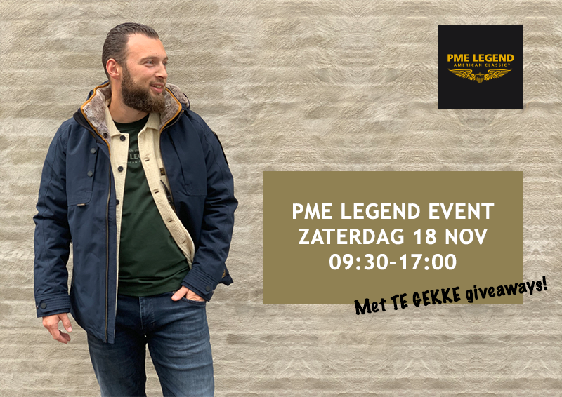 Kom jij de PME Legend Brand Ambassador ontmoeten bij Germano Menswear?