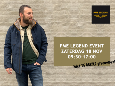 Kom jij de PME Legend Brand Ambassador ontmoeten bij Germano Menswear?