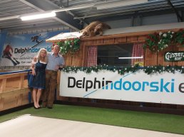 Kerstman op bezoek bij Delphindoorski in Ermelo