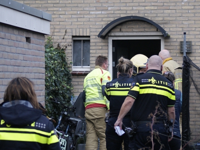 Flinke woningbrand in Nunspeet