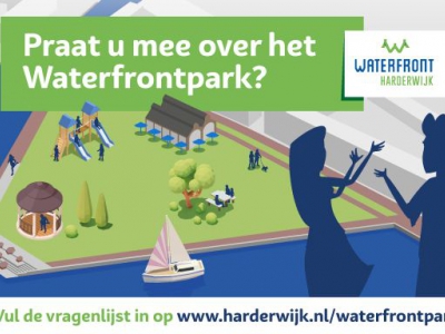 Inwoners praten mee over het Waterfrontpark