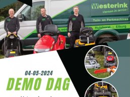 Demo dag Westerink Tuin en Parkmachines