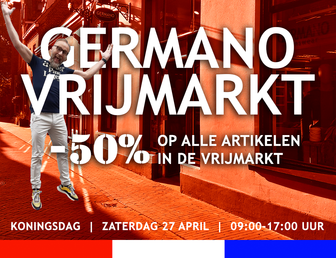 Germano Vrijmarkt zaterdag 27 april 2024