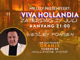 Mr Lely Hollandse avond met Wesley Ponsen