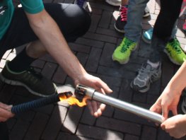 Aankomst bevrijdingsvuur op 5 mei op de Markt om 10.30 uur