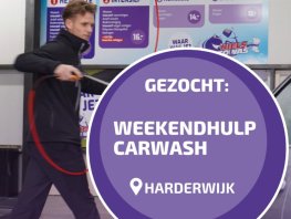 Weekendhulp gezocht bij Niels Autowas in Harderwijk