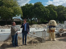 Feestelijke start bouw van nieuwbouwproject Brinken in de Zoom fase 1 in Harderwijk!