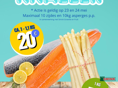 Mega Zalm & Asperge Actie!