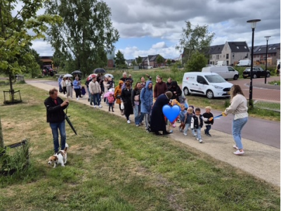 Peuter-vierdaagse bij speelzaal Dolfijntje