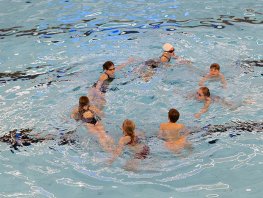 Leuke en sportieve workshop en show synchroonzwemmen op vrijdag 27 juni in zwembad de Zanderij in Ermelo