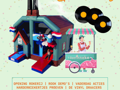 Op Aaltjesdag opent Dries van den Berg de nieuwe Palingrokerij voor de kleine rokers